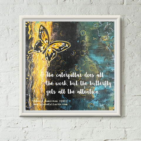 New Year New Blue #4 with Quote