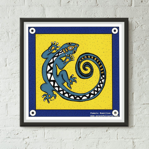 Tribal Gecko