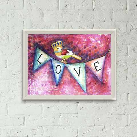 Welcome Little One - Bird Love