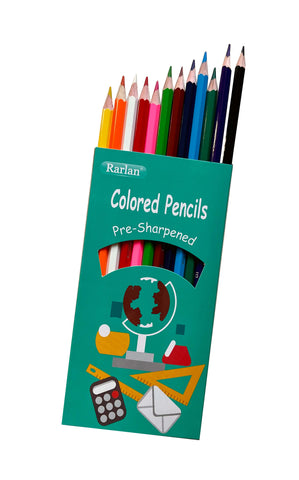 12 Pack of Colored Pencil